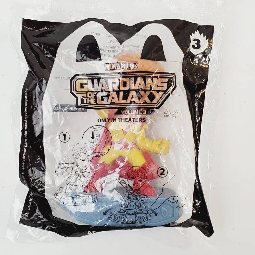 Guardians of the Galexy #3 McDonalds Happy meal Toy